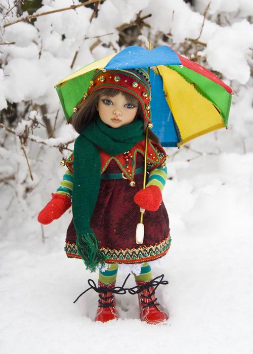 Byuri in the Snow